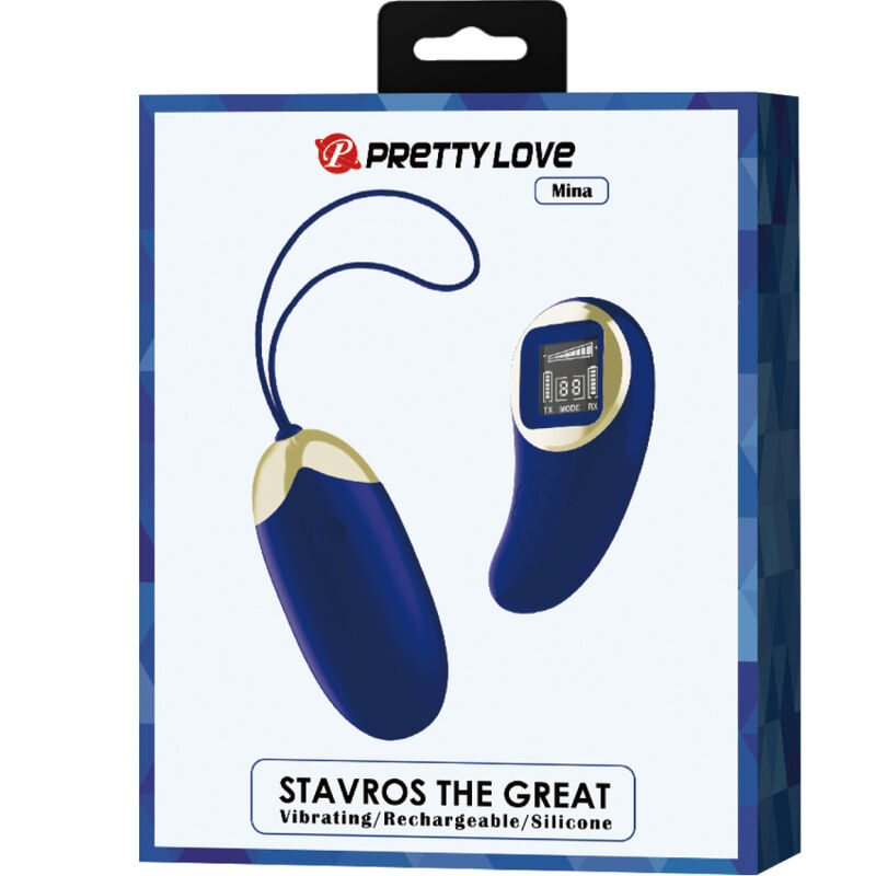 PRETTY LOVE - TÉLÉCOMMANDE OEUF VIBRANT MINA BLEU – Image 6