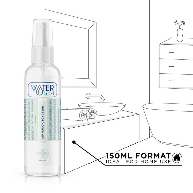 WATERFEEL - NETTOYANT POUR JOUETS STÉRILE 150 ML – Image 5