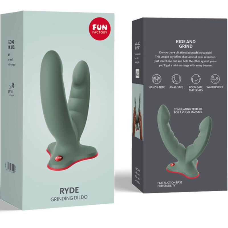 FUN FACTORY - RYDE DOUBLE GODE ET MASSAGE VERT – Image 6