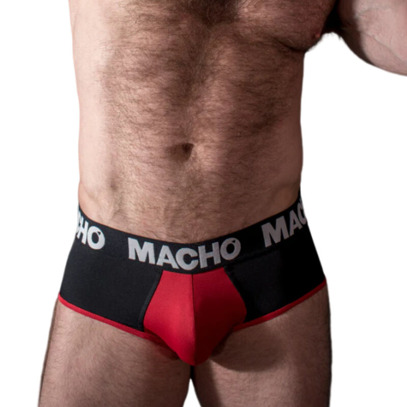 MACHO - MS26N SLIP NOIR/ROUGE M – Image 2