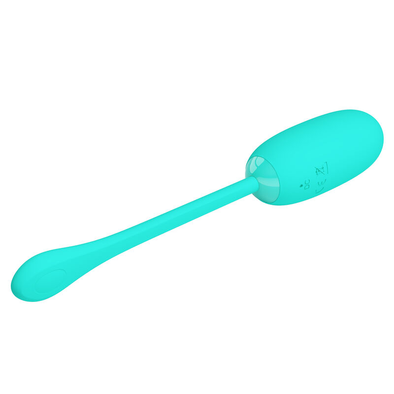 PRETTY LOVE - JULIUS OEUF VIBRANT IMPERMÉABLE-RECHARGEABLE AQUA VERT – Image 5