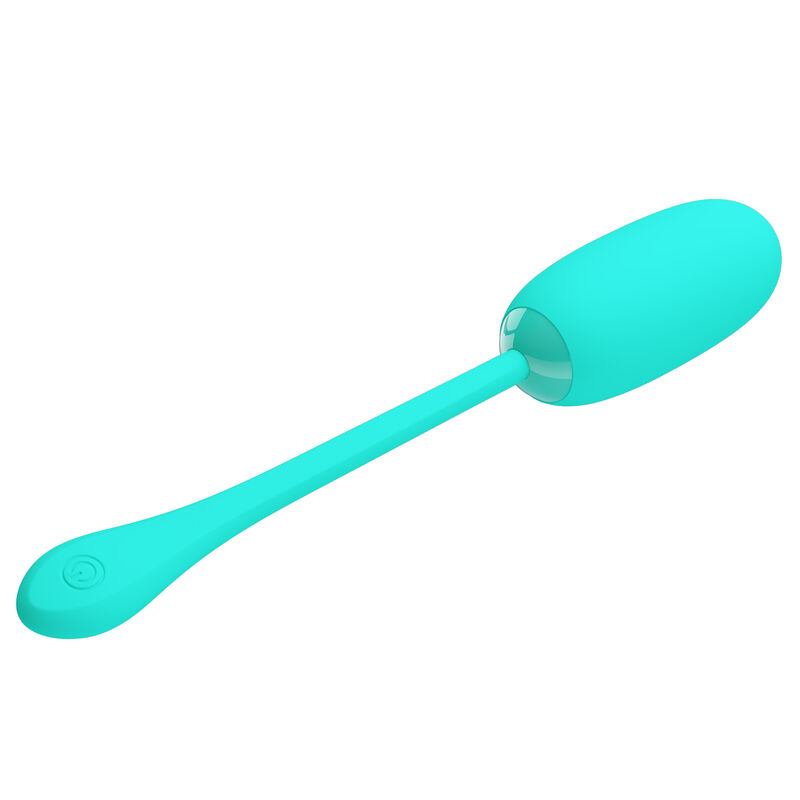 PRETTY LOVE - JULIUS OEUF VIBRANT IMPERMÉABLE-RECHARGEABLE AQUA VERT – Image 2