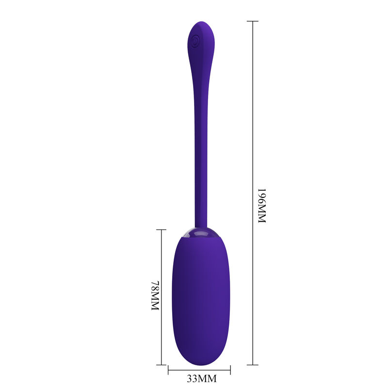 PRETTY LOVE - OEUF VIBRANT JULIUS IMPERMÉABLE-RECHARGEABLE VIOLET – Image 6