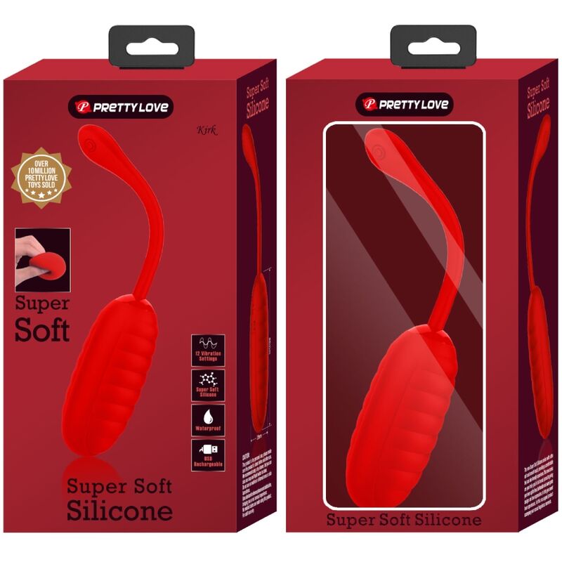 PRETTY LOVE - OEUF VIBRANT RECHARGEABLE KIRK ROUGE – Image 9
