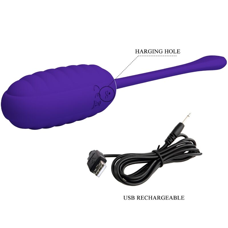 PRETTY LOVE - OEUF VIBRANT RECHARGEABLE KIRK VIOLET – Image 8