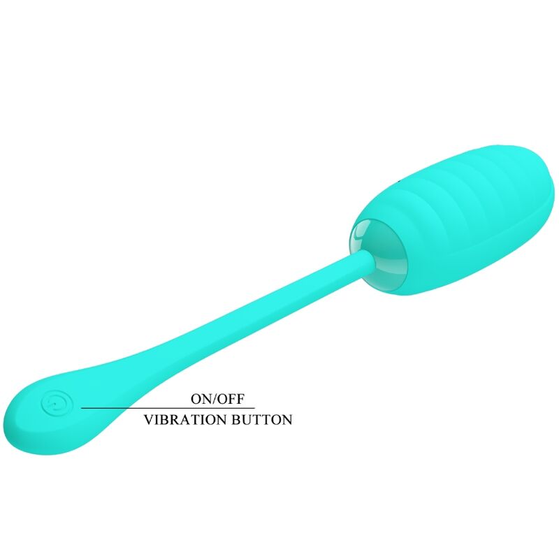 PRETTY LOVE - OEUF VIBRANT RECHARGEABLE KIRK AQUA VERT – Image 7
