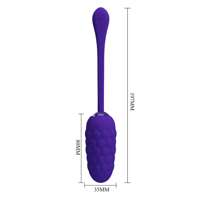 PRETTY LOVE - OEUF VIBRANT TEXTURE MARINE RECHARGEABLE VIOLET – Image 6