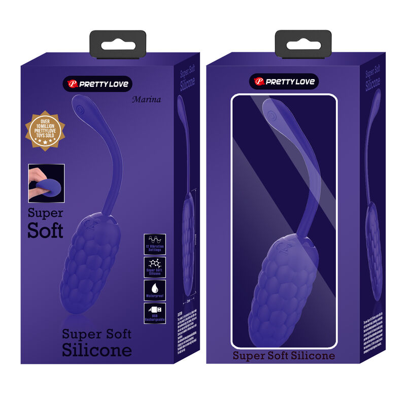 PRETTY LOVE - OEUF VIBRANT TEXTURE MARINE RECHARGEABLE VIOLET – Image 9