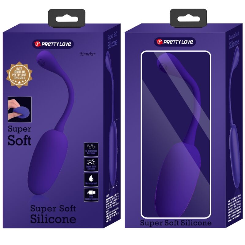 PRETTY LOVE - OEUF VIBRANT RECHARGEABLE KNUCKER VIOLET – Image 9