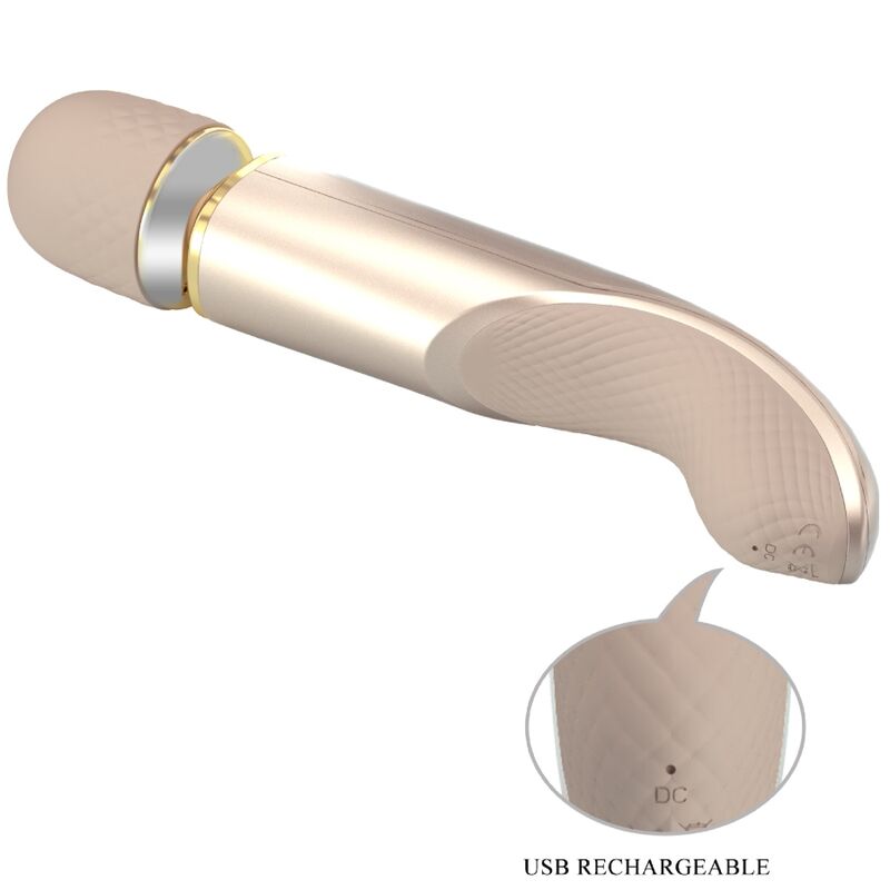 PRETTY LOVE - MASSEUR 7 MODES DE VIBRATION CHAMPAGNE – Image 9