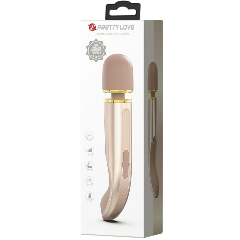 PRETTY LOVE - MASSEUR 7 MODES DE VIBRATION CHAMPAGNE – Image 10