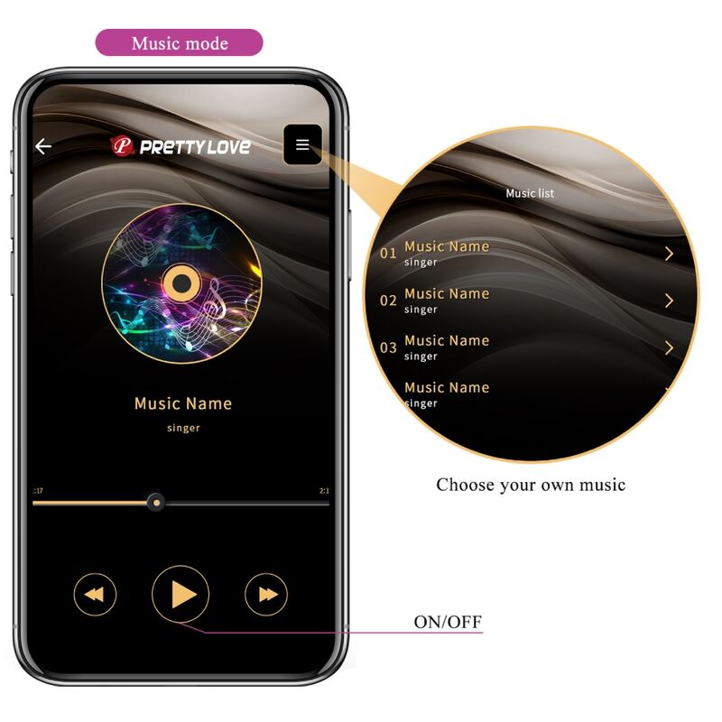 PRETTY LOVE - TÉLÉCOMMANDE JAYLEEN VIBRATOR APP VIOLET – Image 18
