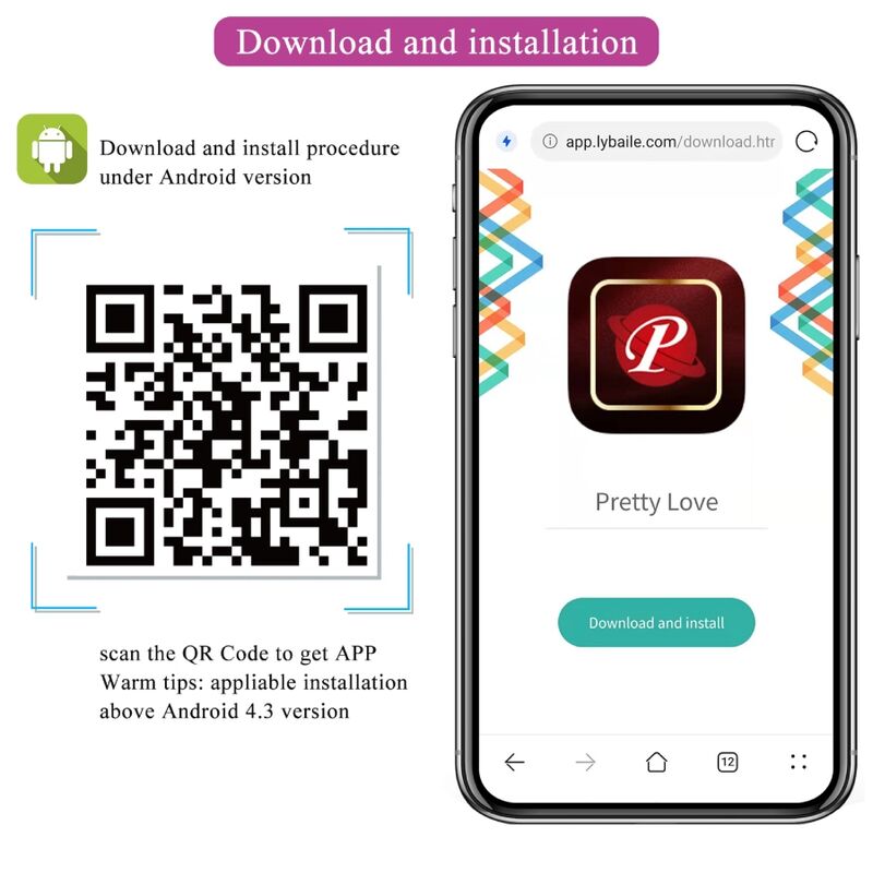 PRETTY LOVE - TÉLÉCOMMANDE CATALINA VIBRATOR APP VIOLET – Image 10
