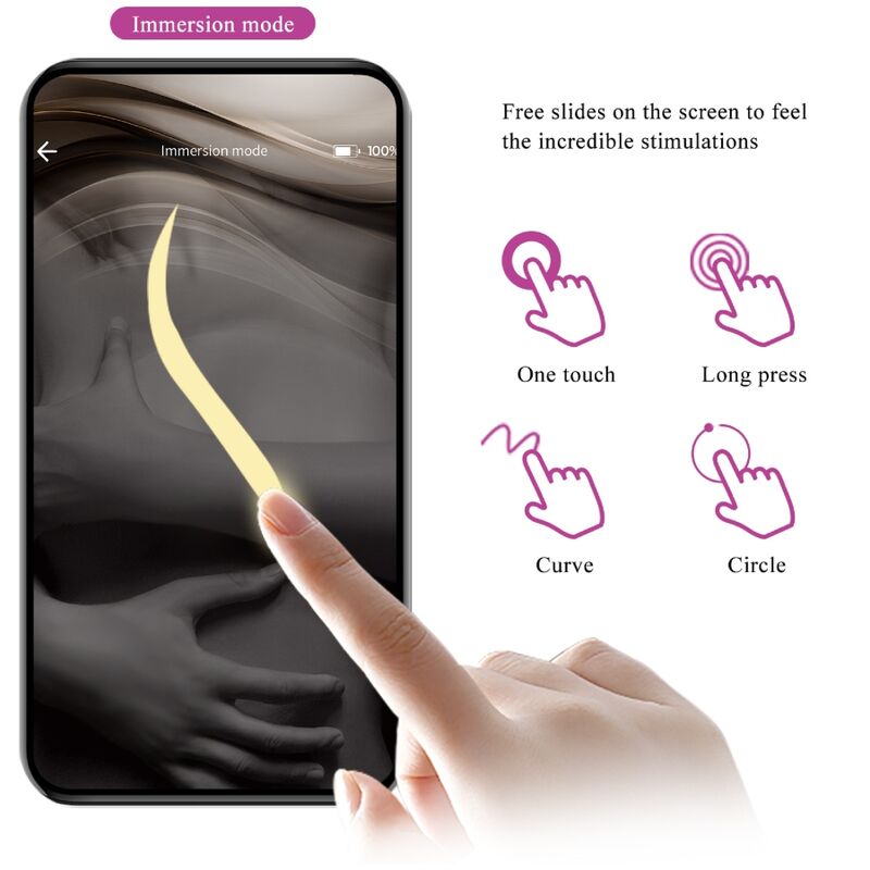 PRETTY LOVE - TÉLÉCOMMANDE CATALINA VIBRATOR APP VIOLET – Image 19