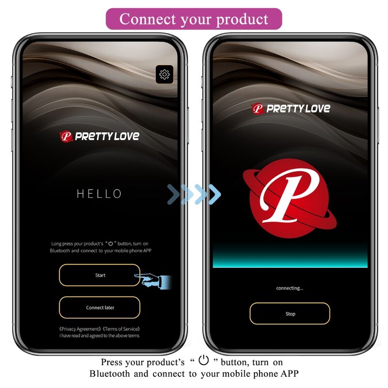 PRETTY LOVE - TÉLÉCOMMANDE CATALINA VIBRATOR APP VIOLET – Image 14