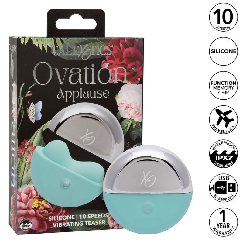 CALEXOTICS - OVATION STIMULATEUR DAPLAUSES VERT AQUA – Image 2