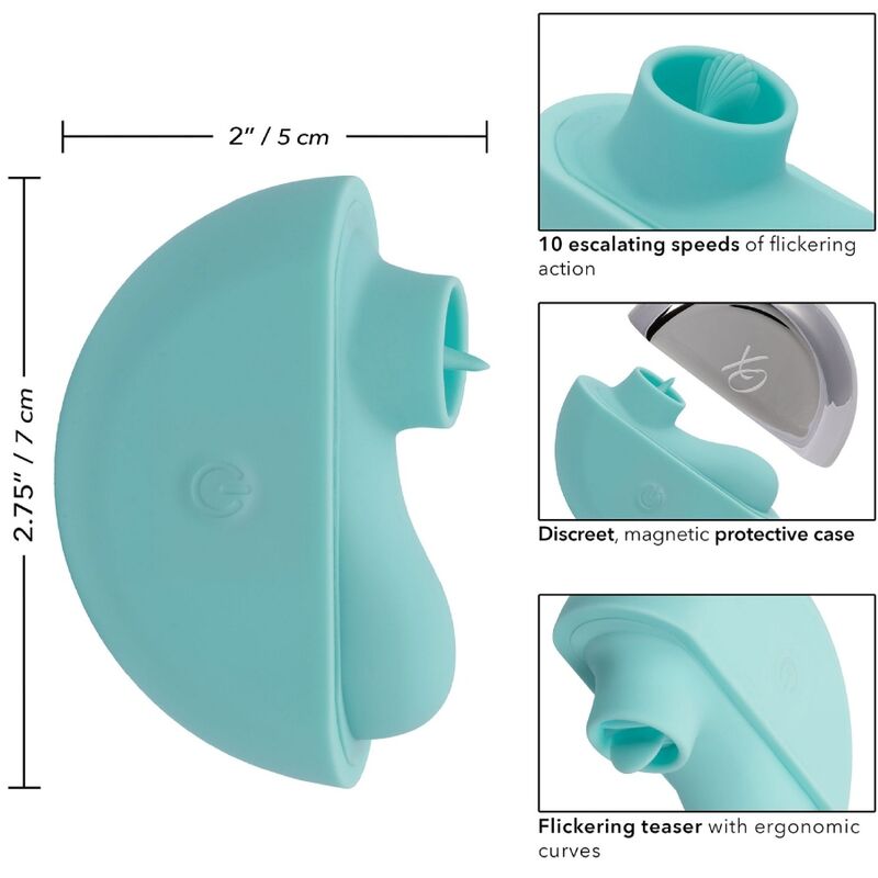 CALEXOTICS - OVATION STIMULATEUR RAVE VERT AQUA – Image 13