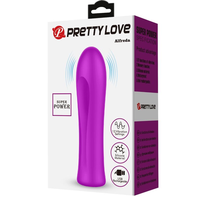 PRETTY LOVE - ALFREDA VIBRATEUR SUPER PUISSANT VIOLET – Image 8
