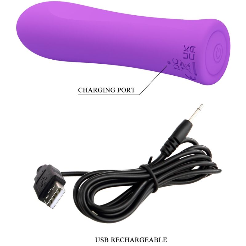 PRETTY LOVE - ALFREDA VIBRATEUR SUPER PUISSANT AQUA VIOLET – Image 7