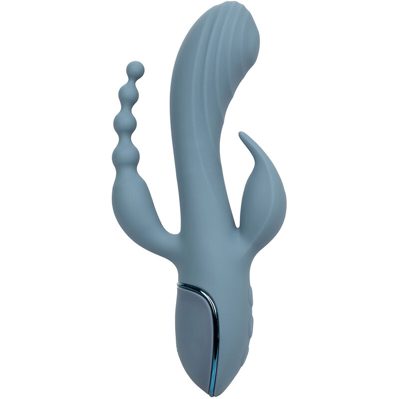 CALEXOTICS - VIBRATEUR TRIPLE ECSTASY GRIS – Image 3
