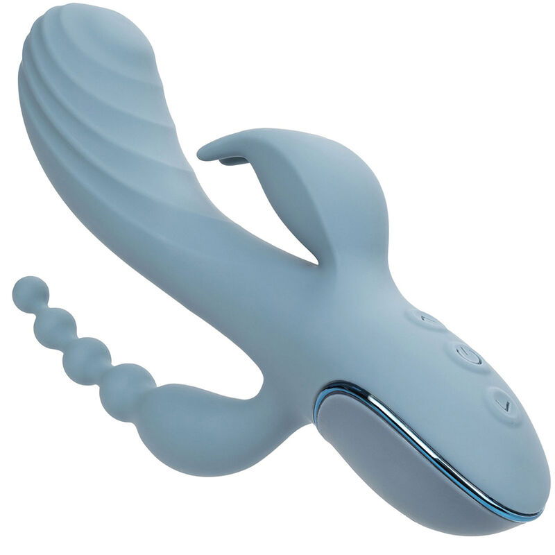 CALEXOTICS - VIBRATEUR TRIPLE ECSTASY GRIS – Image 5