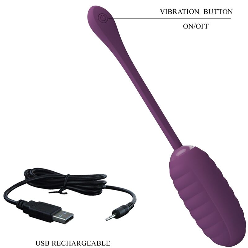 PRETTY LOVE - OEUF VIBRANT RECHARGEABLE CASPER VIOLET – Image 6