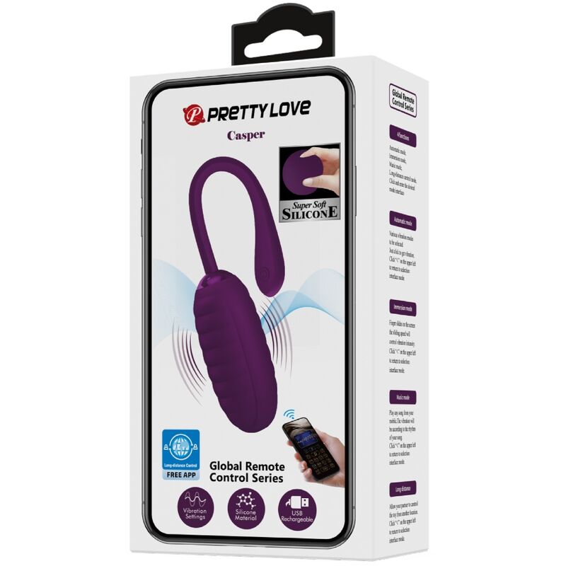 PRETTY LOVE - OEUF VIBRANT RECHARGEABLE CASPER VIOLET – Image 16
