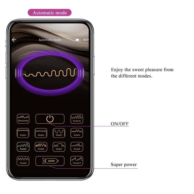 PRETTY LOVE - OEUF VIBRANT RECHARGEABLE CASPER VIOLET – Image 15