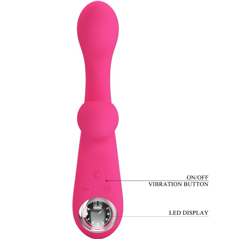 PRETTY LOVE - SKYLAR VIBRATEUR STIMULATEUR ROSE – Image 8