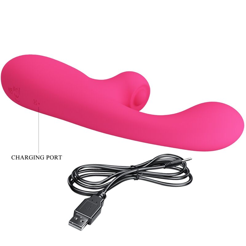 PRETTY LOVE - SKYLAR VIBRATEUR STIMULATEUR ROSE – Image 9