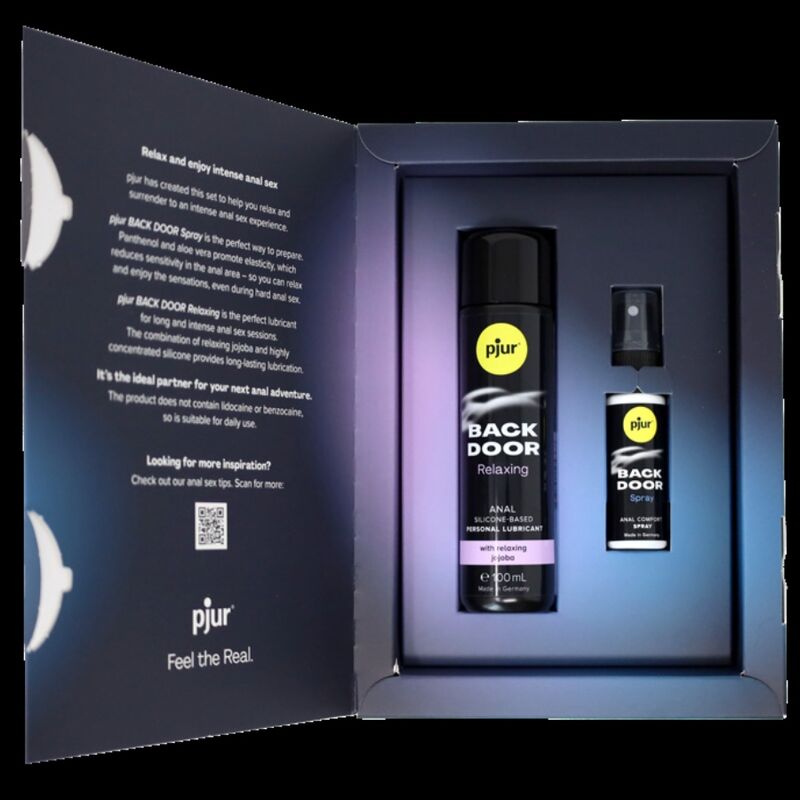 PJUR - BACK DOOR ENSEMBLE DE LUBRIFIANT ANAL ET SPRAY – Image 3