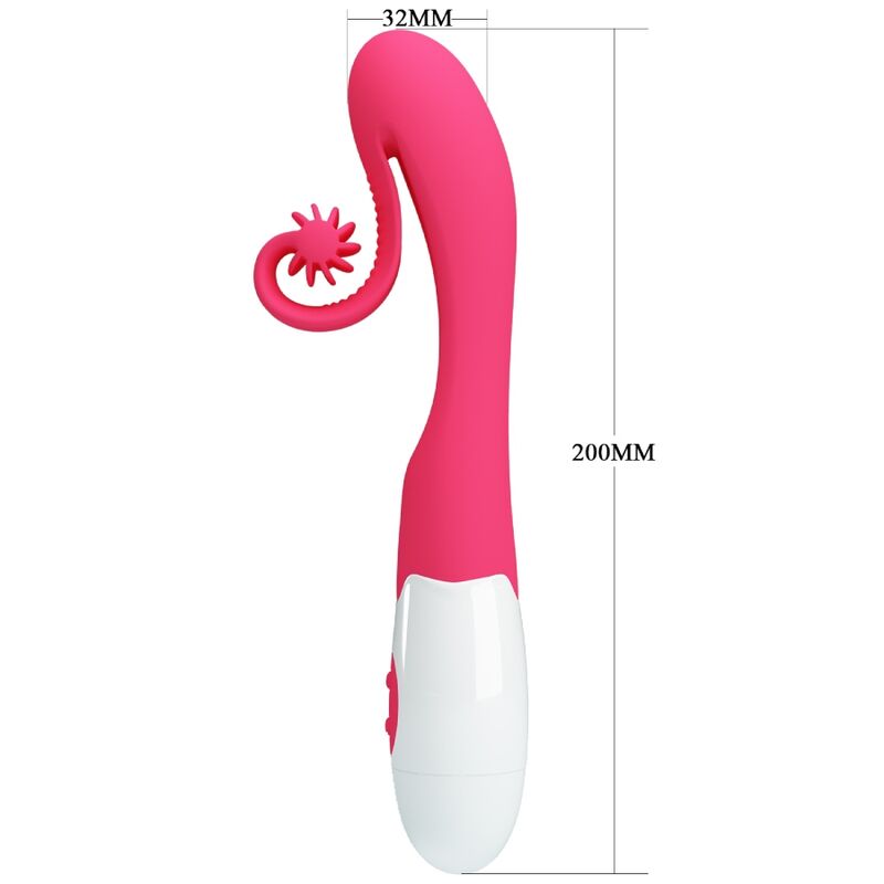 ROMANCE - VIBRATEUR ET STIMULATEUR 30 VITESSES ROSE – Image 6
