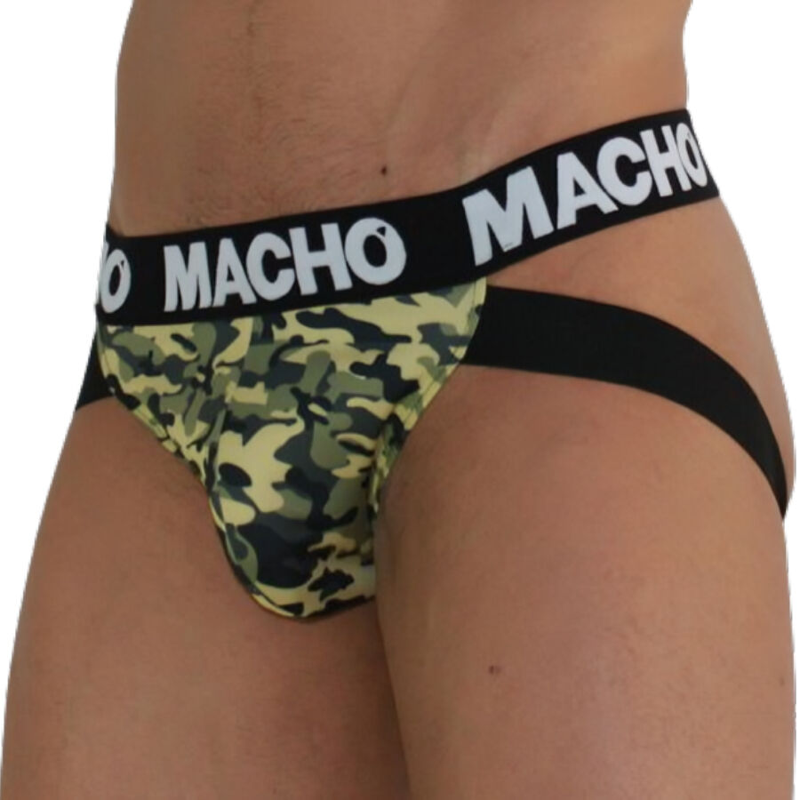 MACHO - MX28MV JOCK MILITAIRE VERT XL – Image 2
