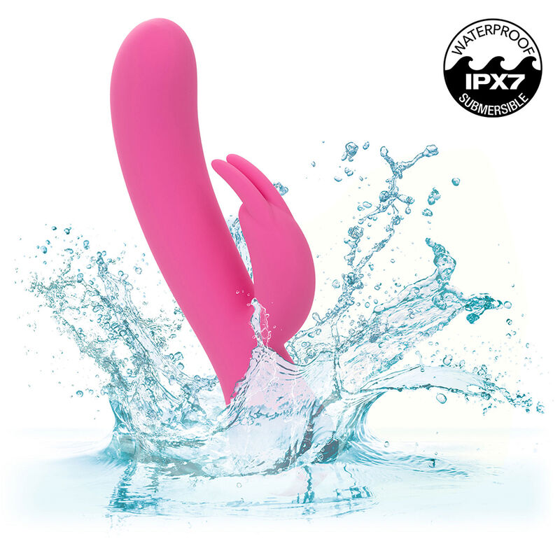 CALEXOTICS - FIRST TIME VIBRATEUR LAPIN RECHARGEABLE ROSE – Image 9