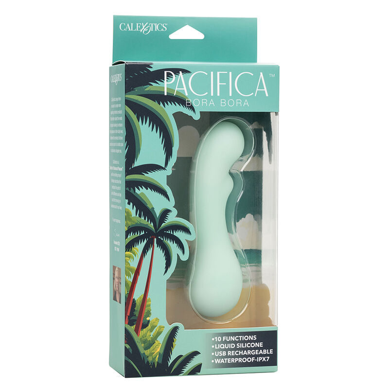 CALEXOTICS - PACIFICA BORA BORA ESTIMULATEUR POINT G 10 VIBRATIONS AQUA – Image 10