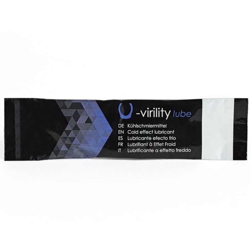500 COSMETICS - U-VIRILITY LUBE LUBRIFIANT EFFET FROID 10 X 5 ML – Image 2