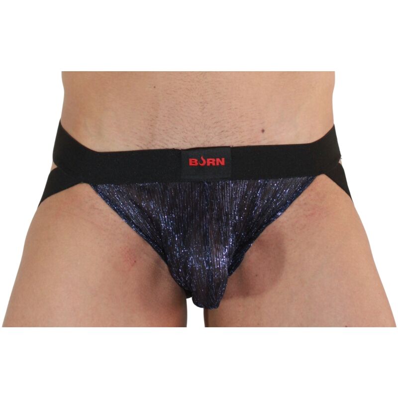 BURN - 006 JOCK BLEU BRILLANT / NOIR M – Image 2