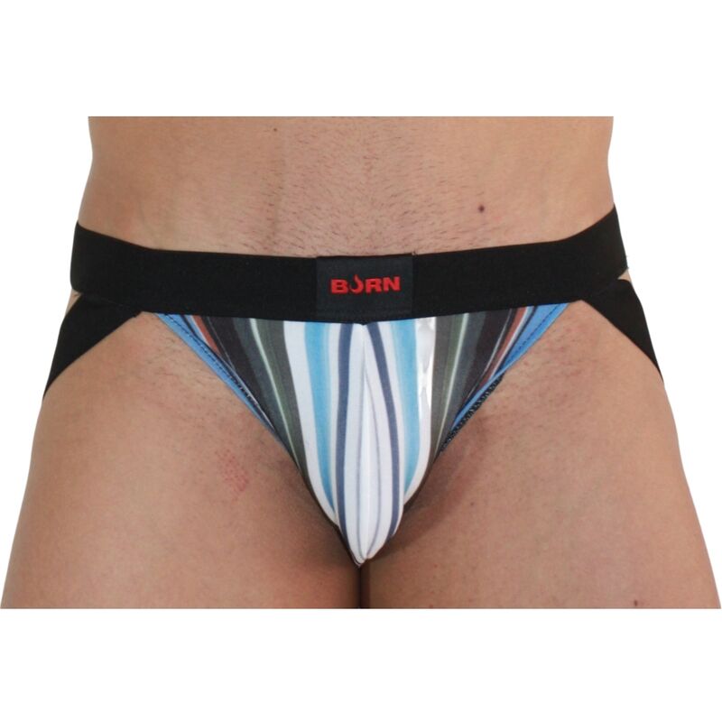 BURN - 009 JOCK MULTICOLORE / NOIR L – Image 2