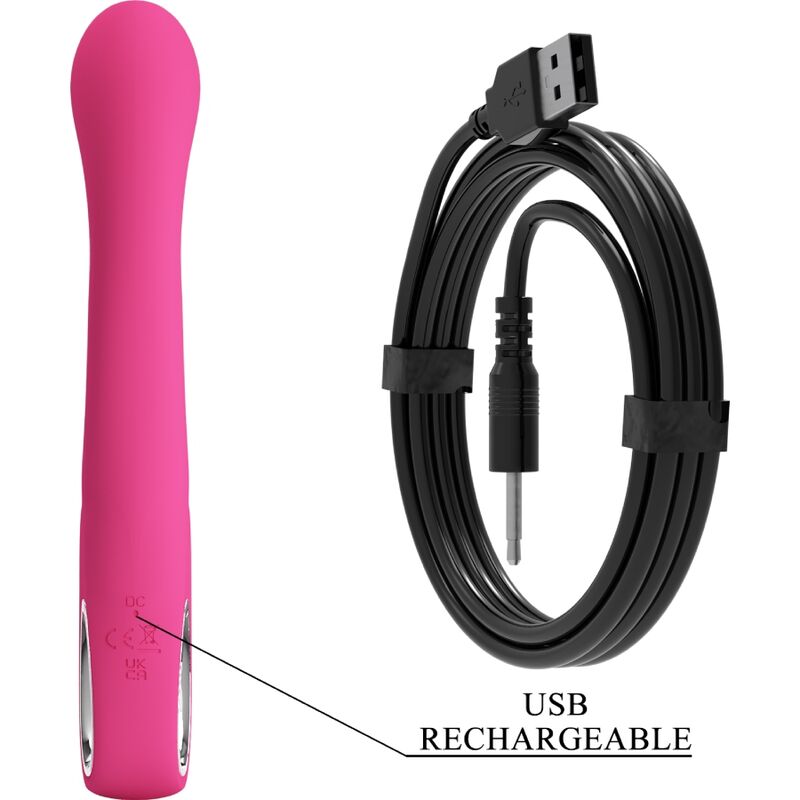 PRETTY LOVE - VIBRATEUR NOVAK RABBIT 12 VIBRATIONS ROSE – Image 8