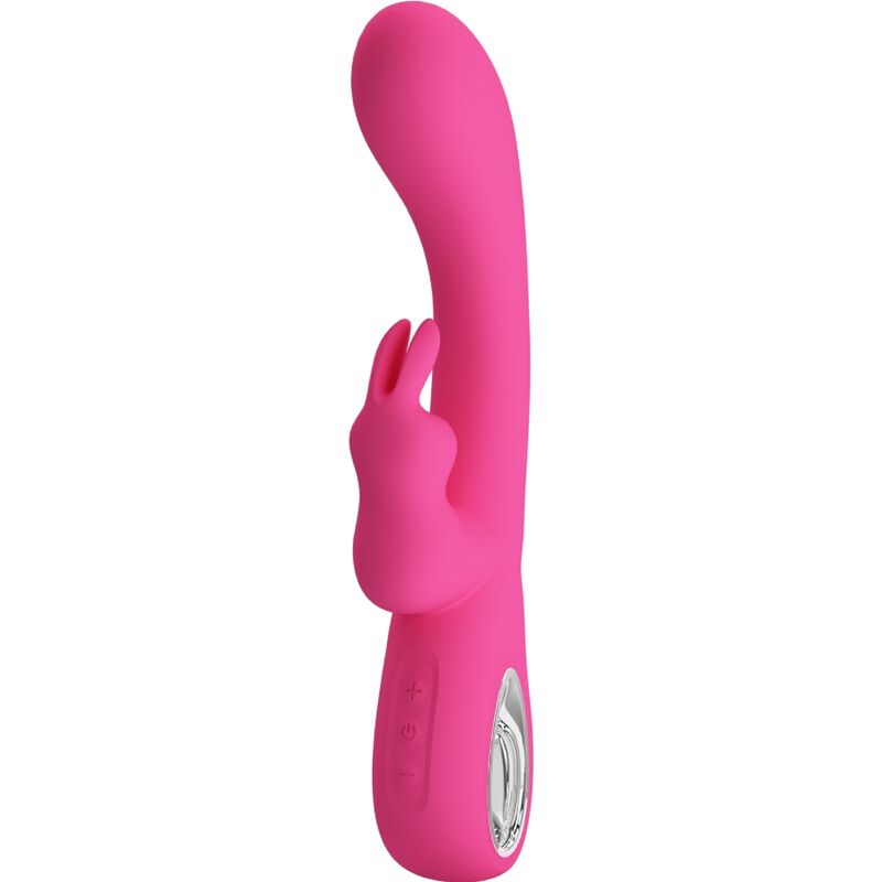 PRETTY LOVE - VIBRATEUR NOVAK RABBIT 12 VIBRATIONS ROSE – Image 4