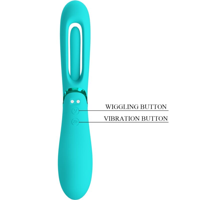 ROMANCE - VIBRATEUR POINT G LEXIE 7 VIBRATIONS BLEU – Image 6