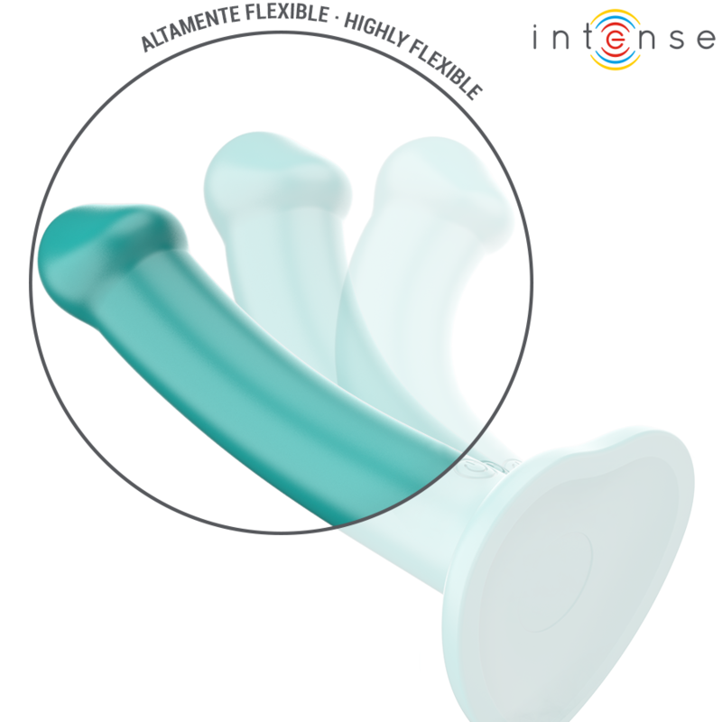 INTENSE - KATIE VIBRATEUR AVEC VENTOUSE 10 VIBRATIONS TÉLÉCOMMANDE BLEUE – Image 5
