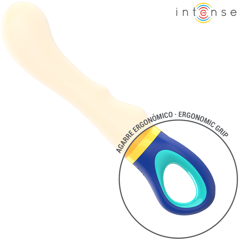 INTENSE - VIBRATEUR POINT G JAUNE SHAGGY – Image 4