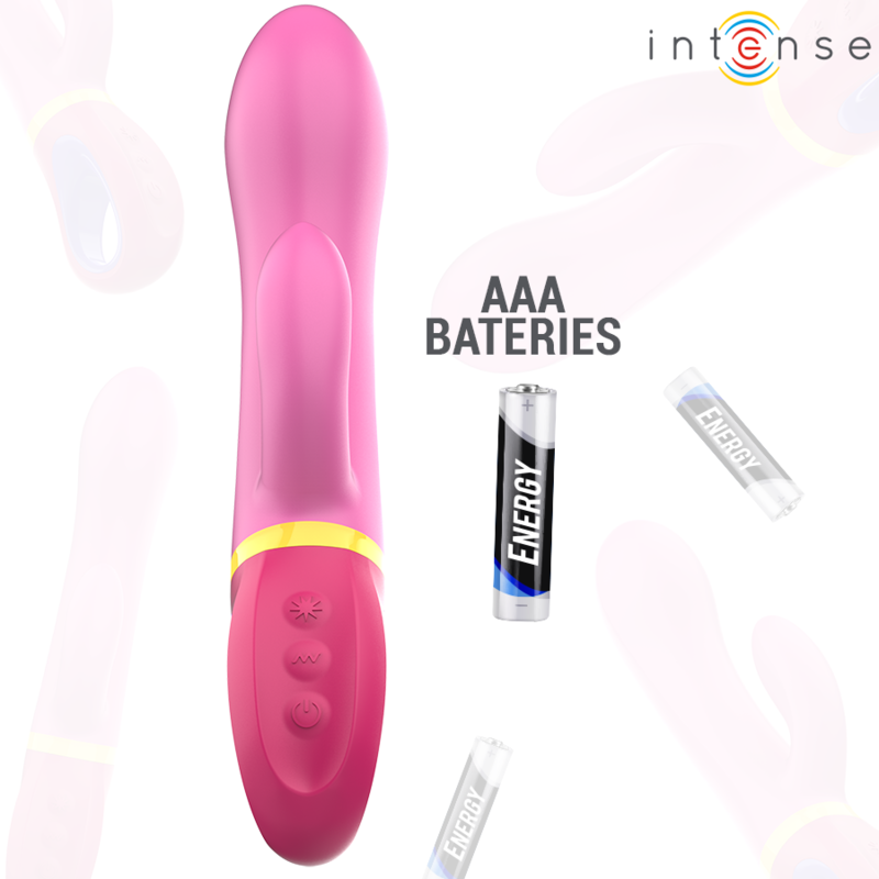 INTENSE - VIBRATEUR LAPIN ROSE DAPHNE – Image 5