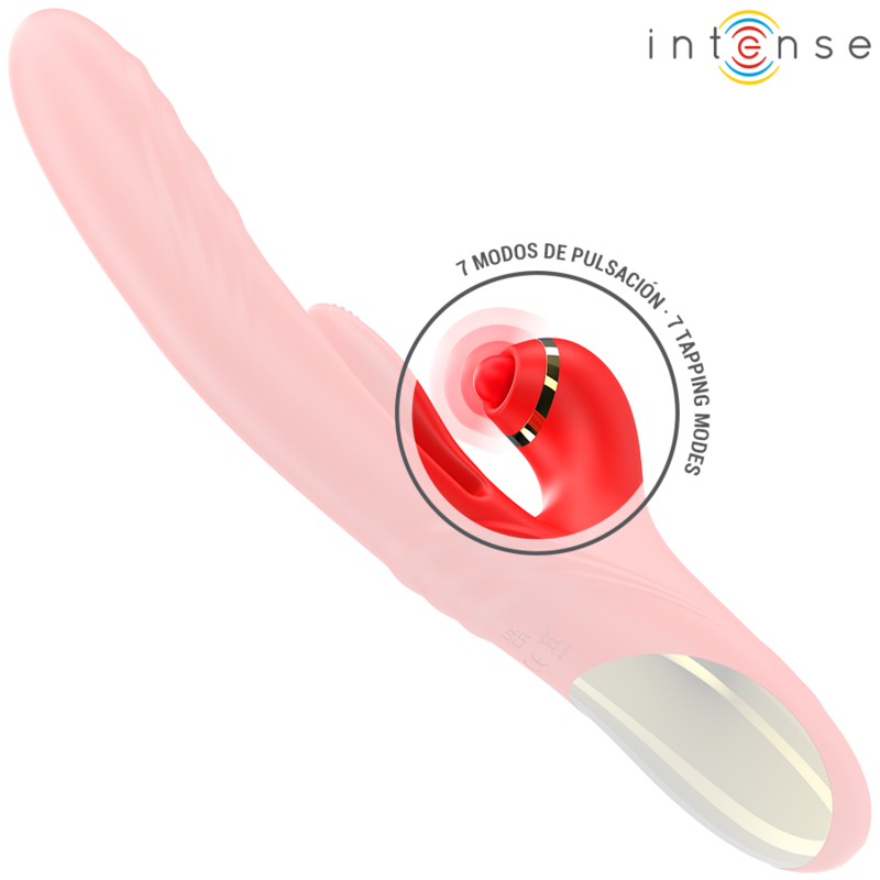 INTENSE - ROSALIA VIBRATEUR MULTIFONCTION 3 EN 1 ROUGE – Image 5