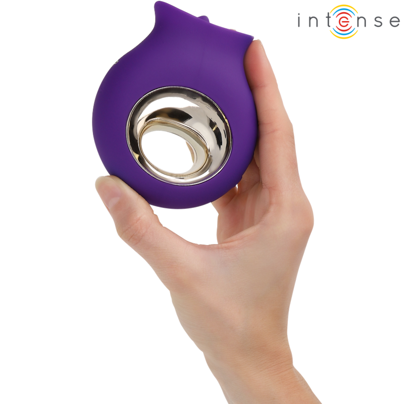 INTENSE - TULI STIMULATEUR CLITORIS 9 VIBRATIONS & 9 OSCILLATIONS VIOLET – Image 2