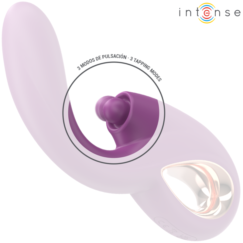INTENSE - LALI VIBRATEUR MULTIFONCTION POINT G TAPPING & THRUST & VIBRATION VIOLET – Image 2
