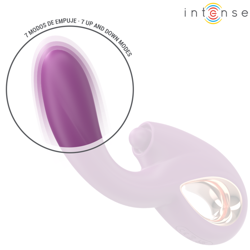 INTENSE - LALI VIBRATEUR MULTIFONCTION POINT G TAPPING & THRUST & VIBRATION VIOLET – Image 4