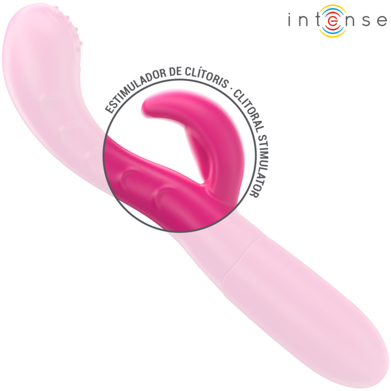 INTENSE - AMARA VIBRATEUR AVEC LANGUE STIMULANTE 10 VIBRATIONS ROSE – Image 5