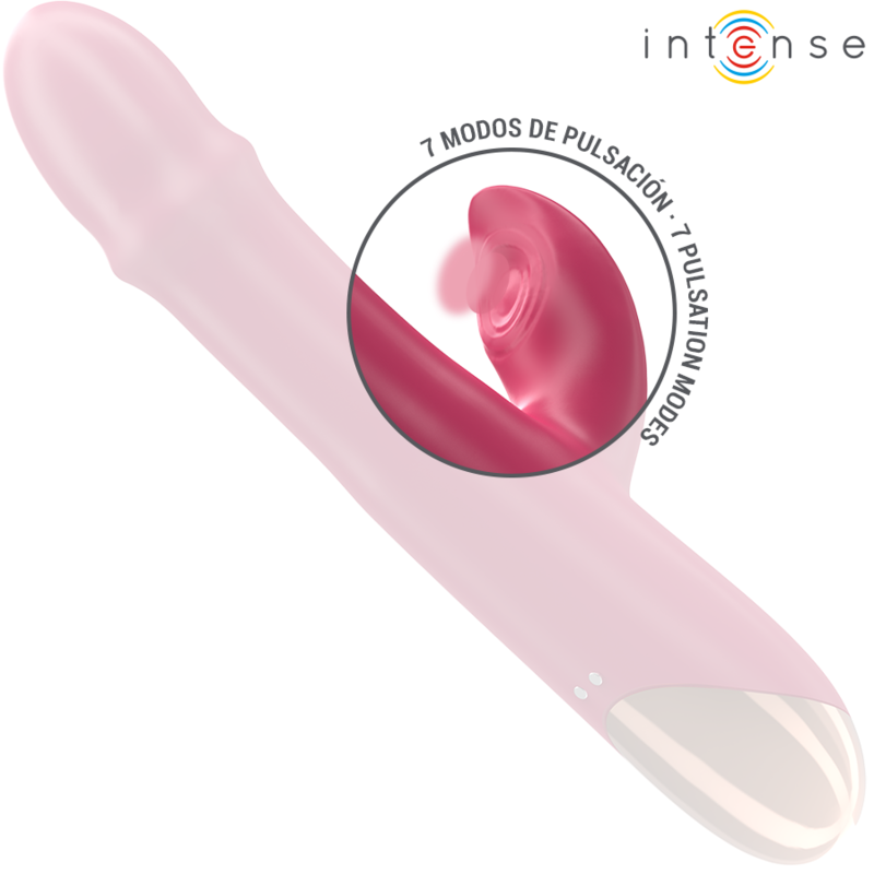 INTENSE - CHLOE VIBRATEUR MULTIFONCTION 3 EN 1 ROUGE – Image 3